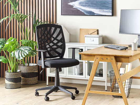 Bürostuhl drehbar BONNY Schwarz