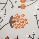 Dekokissen 2er Set MONTBRETIA Samtstoff 45 x 45 cm Bunt Pflanzenmuster