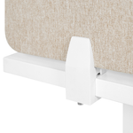 Schreibtischtrennwand beige 130 x 40 cm WALLY