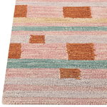 Teppich mehrfarbig geometrisches Muster 140 x 200 cm YOMRA