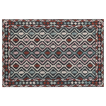 Teppich Wolle mehrfarbig 160 x 230 cm HAYMANA