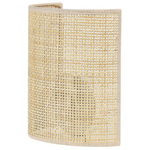 Wandlampe CARIO Rattan Naturfarben