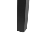 Esstisch LENISTER Braun / Schwarz 150 cm 90 cm