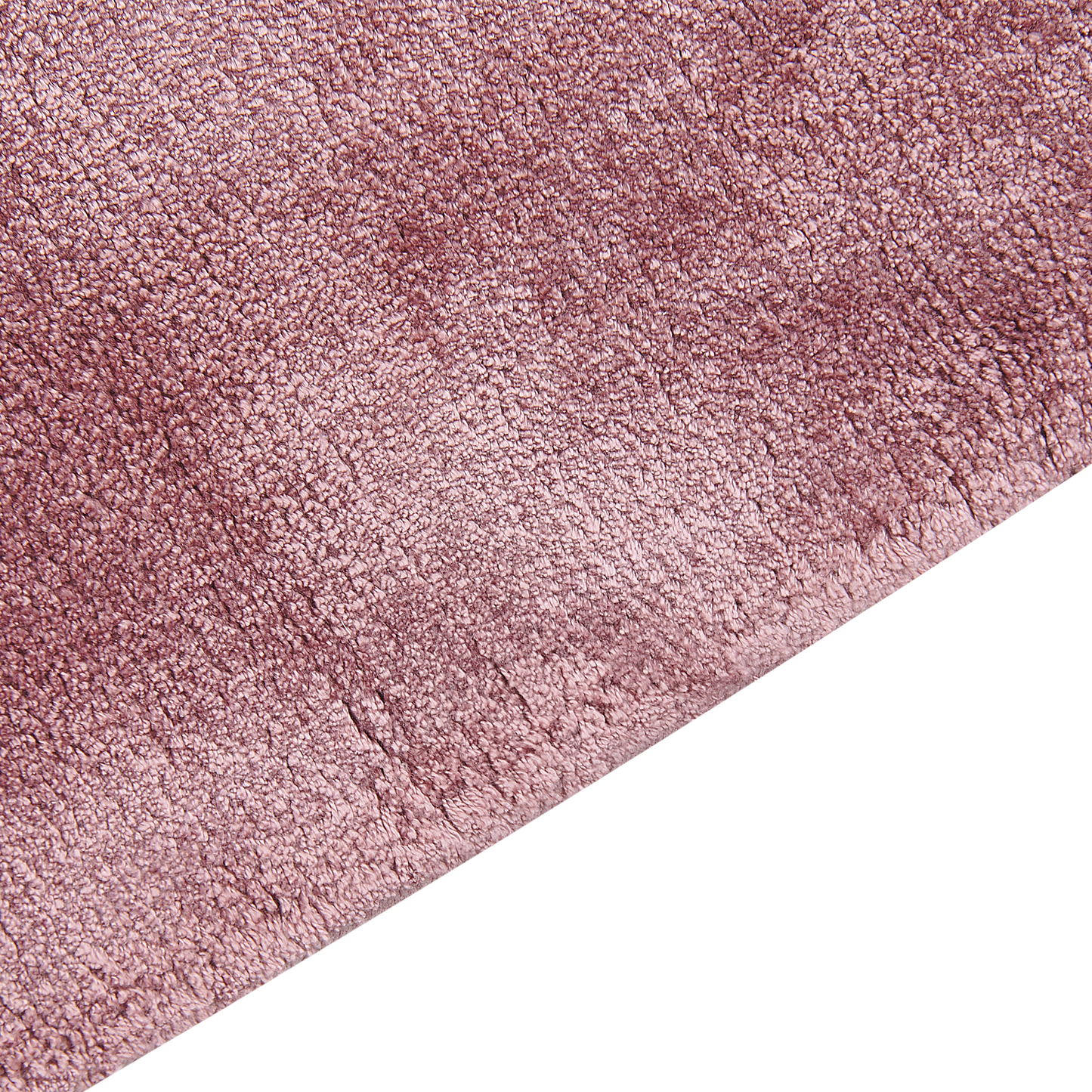 Teppich Viskose rosa 160 x 230 cm Kurzflor GESI II
