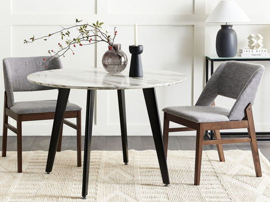 Esszimmerstuhl 2er Set BELLA Hellgrau