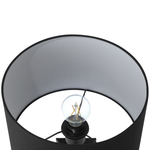 Tischlampe Metall schwarz 55 cm 2er Set STILETTO