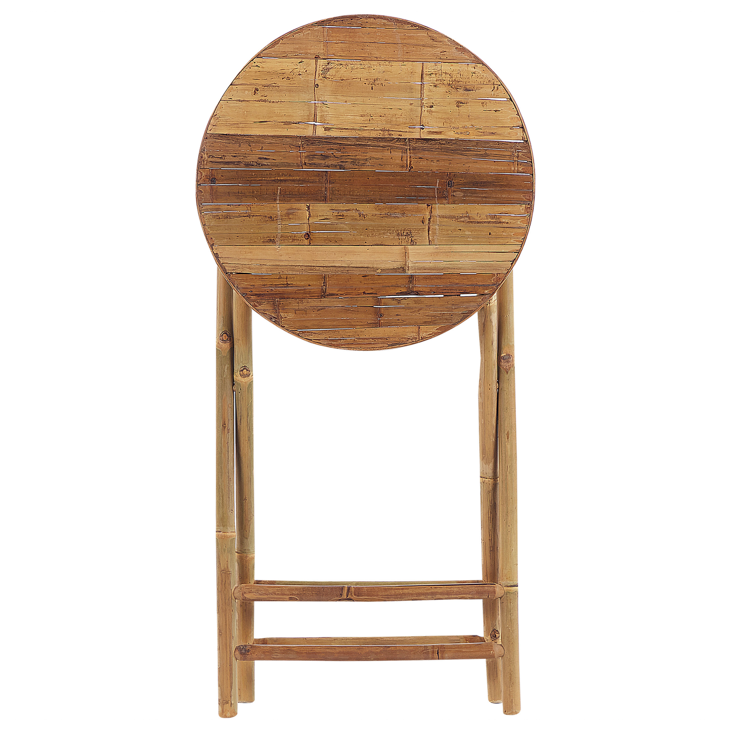 Bistro Set klappbar SAVELLETRI Holz Braun