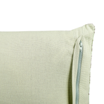Dekokissen 2er Set RUNGIA Samtstoff 45 x 45 cm Grün Blumenmuster
