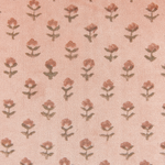 Dekokissen RUMHORA Samtstoff 45 x 45 cm Rosa Blumenmuster