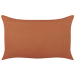 Dekokissen ORLAYA Baumwolle 55 x 35 cm Orange Geometrisches Muster