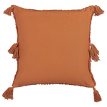 Dekokissen AVIUM Baumwolle 45 x 45 cm Orange Geometrisches Muster