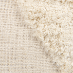 Dekokissen AVIUM Baumwolle 45 x 45 cm Hellbeige Geometrisches Muster