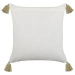 Dekokissen 2er Set SYRINGA Baumwolle 45 x 45 cm Grün Geometrisches Muster