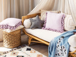 Dekokissen 2er Set LYNCHIS Baumwolle 45 x 45 cm Rosa Ohne Muster