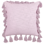 Dekokissen 2er Set LYNCHIS Baumwolle 45 x 45 cm Rosa Ohne Muster