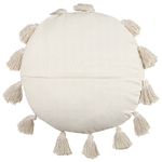 Dekokissen 2er Set MADIA Baumwolle 45 x 45 cm Hellbeige Ohne Muster