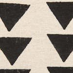 Dekokissen 2er Set CERCIS Baumwolle 45 x 45 cm Beige Geometrisches Muster