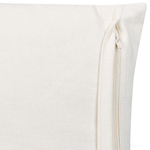Dekokissen 2er Set WOODI Baumwolle 45 x 45 cm Gelb Weiss Geometrisches Muster