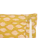 Dekokissen 2er Set GINNALA Baumwolle 45 x 45 cm Gelb Pflanzenmuster