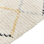 Teppich Baumwolle beige 140 x 200 cm TEZPUR