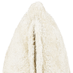 Dekokissen Kunstfell hellbeige 45 x 45 cm 2er Set PILEA