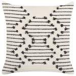 Kissen 2er Set Baumwolle Beige MYRTUS 45 x 45 cm