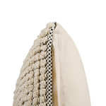 Dekokissen IRESINE Baumwolle 45 x 45 cm Beige Geometrisches Muster