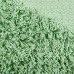 Dekokissen 2er Set RHOEO Baumwolle 45 x 45 cm Hellgrün Geometrisches Muster