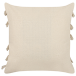Dekokissen Baumwolle Helles Beige PLEIONE 45 x 45 cm