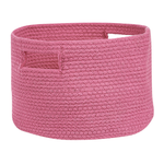 Textilkorb Baumwolle rosa ⌀ 30 cm 2er Set CHINIOT