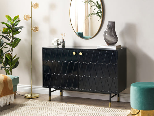 Schrank ADANTE 82 cm Schwarz