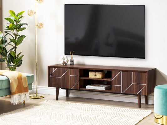 TV-Möbel FRANKLIN Dunkelbraun