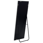 Standspiegel LOCRONAN 150 cm Kunstleder Hellgrau