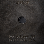 Set mit 2 Blumentöpfen ABDERA Stein 23 cm Hellbeige