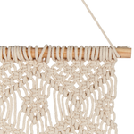 Wandbehang KALERI Baumwolle 102 cm Beige