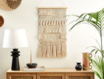 Wandbehang GUJRAT Baumwolle 102 cm Beige