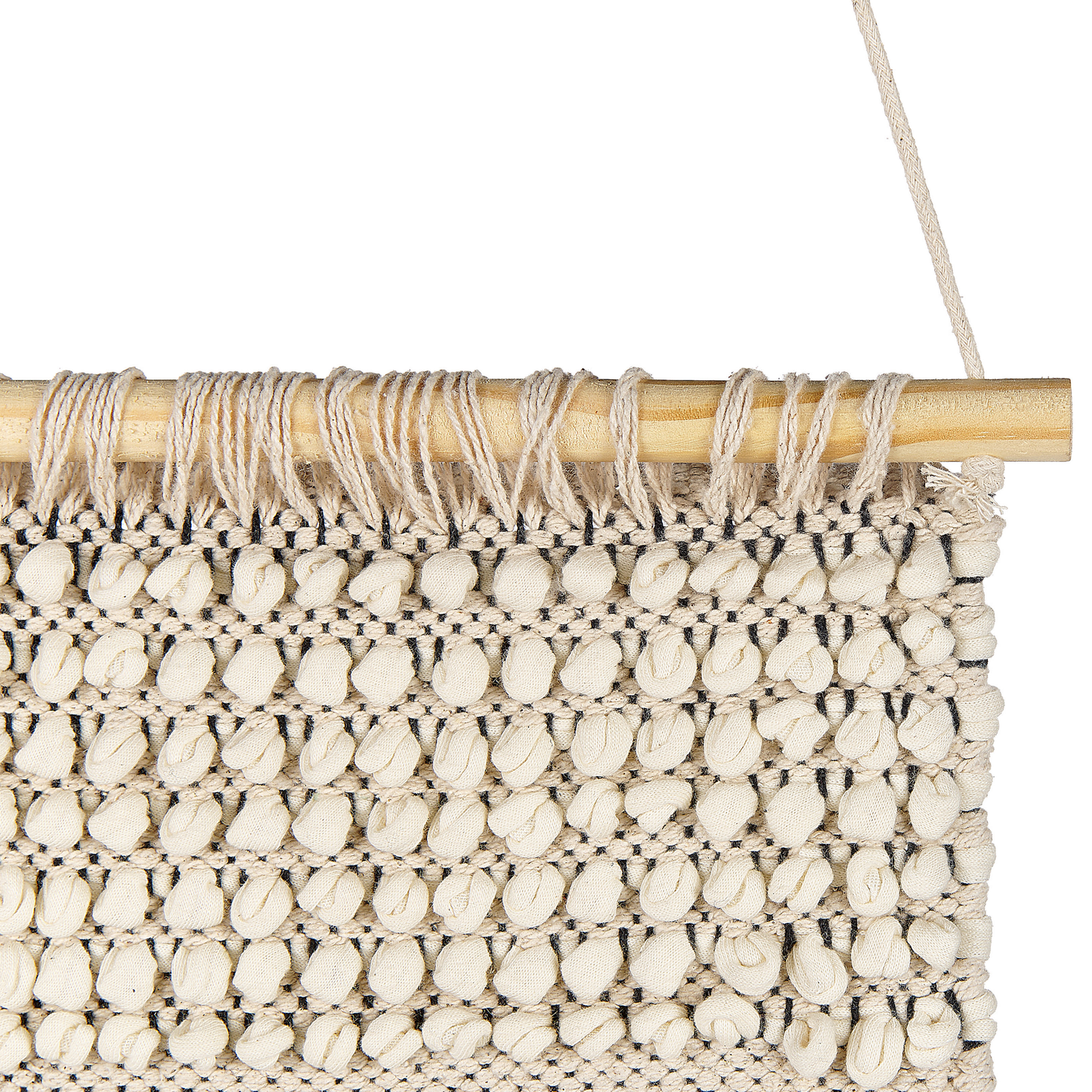 Wandbehang GUJRAT Baumwolle 102 cm Beige