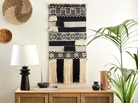 Wandbehang MURIDKE Baumwolle 145 cm Beige