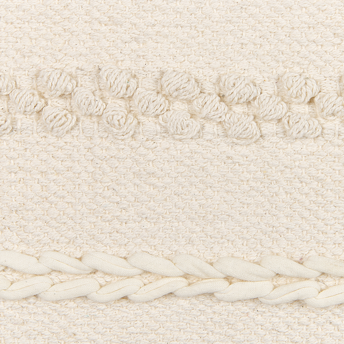 Wandbehang DASKA Baumwolle 107 cm Beige