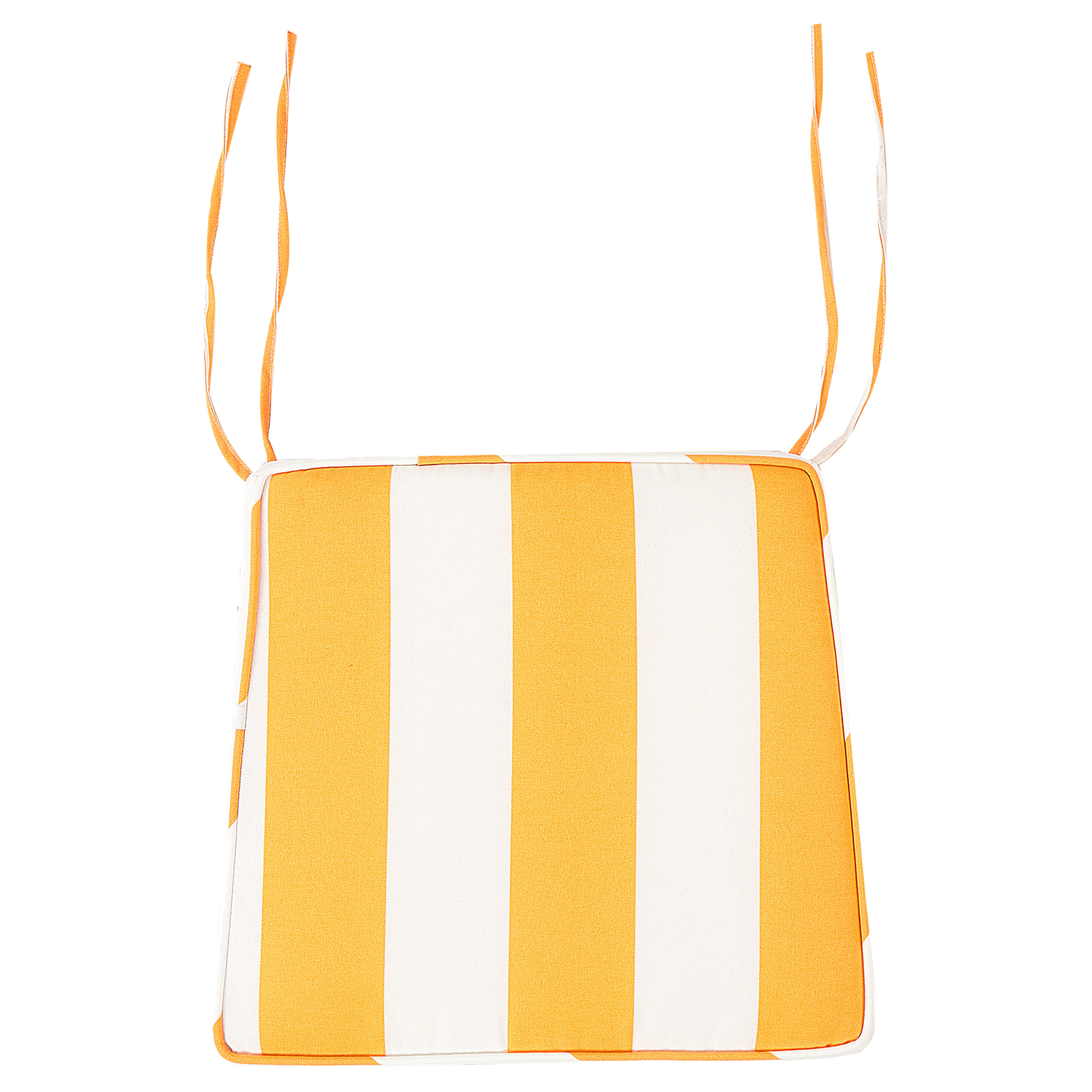 Gartenstuhlkissen 2er Set TERNI 37 x 34 cm Gelb