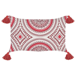 Dekokissen 2er Set ANTHEMIS Baumwolle 30 x 50 cm Rot Orientalisches Muster