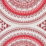 Dekokissen 2er Set ANTHEMIS Baumwolle 30 x 50 cm Rot Orientalisches Muster