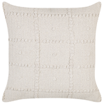 Kissen 2er Set Baumwolle Beige IXORA 45 x 45 cm