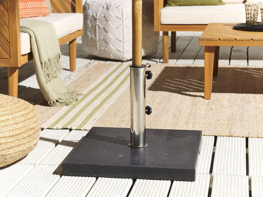 Sonnenschirmfuss CEGGIA Schwarz Quadratisch 25 kg