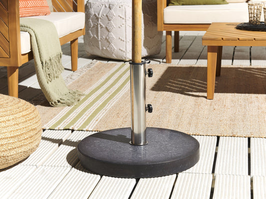 Sonnenschirmfuss CEGGIA Schwarz Rund 25 kg