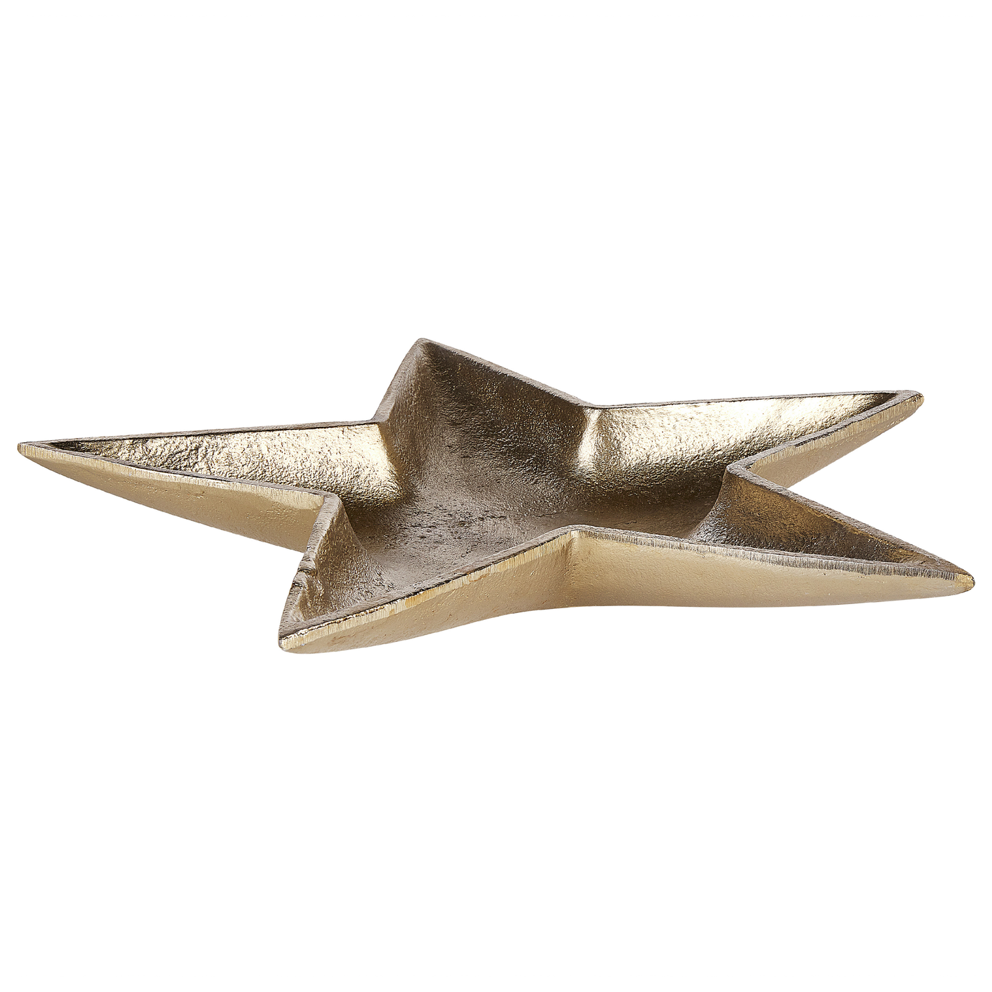 Dekoschale Aluminium gold Sternform 2er Set BANTEN