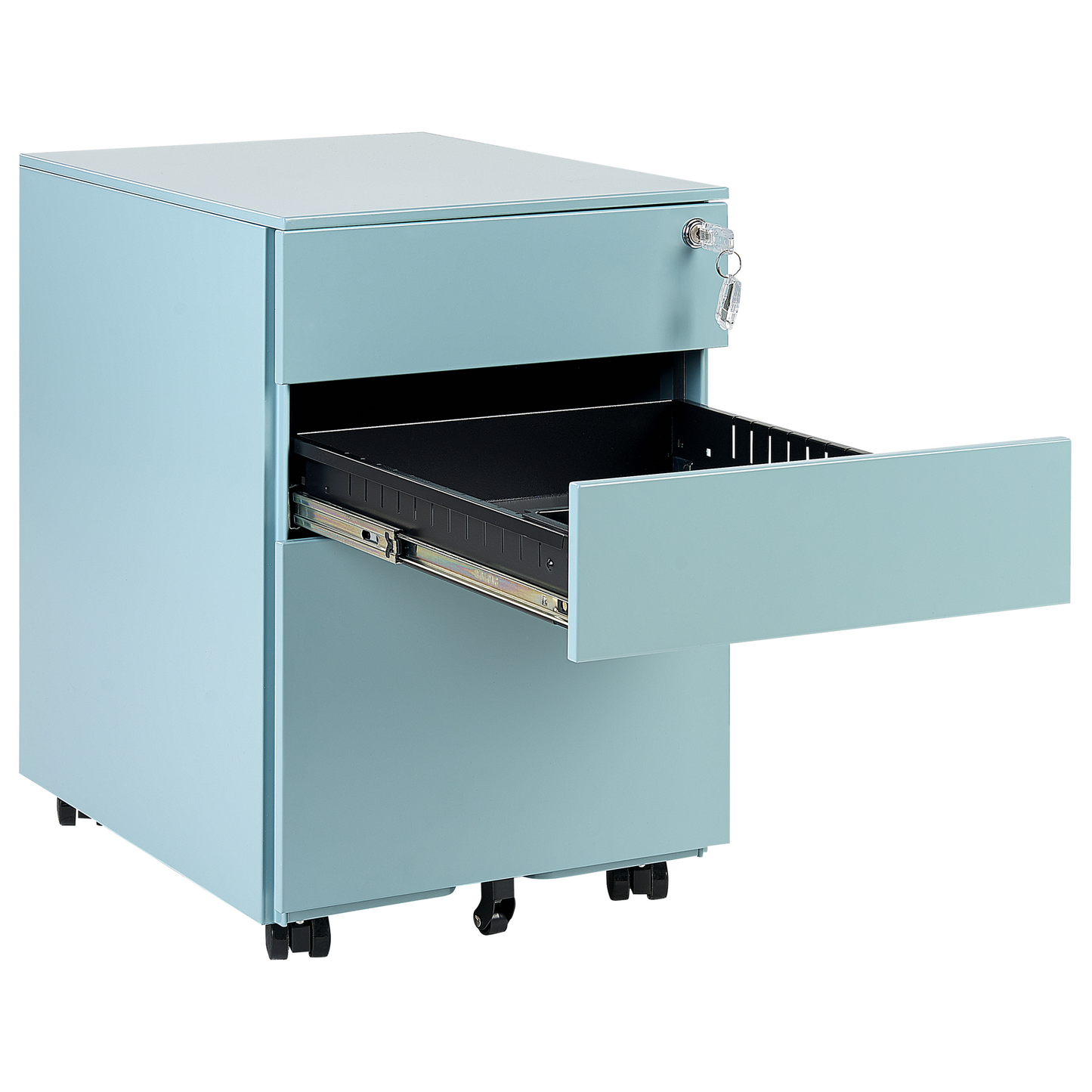 Büroschrank CAMI Metall Hellblau