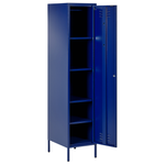 Büroschrank FROME Metall Marineblau