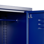 Büroschrank FROME Metall Marineblau