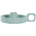 Kerzenständer 2er Set CHORIO Metall 4 cm Mintgrün